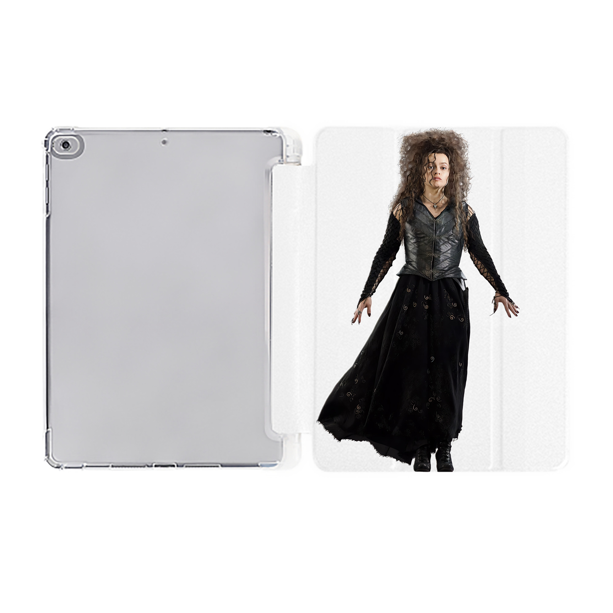 （画像用） Harry Potter ハリー・ポッターシリーズ IPad ケース ペン収納付き 三つ折りスタンド PUレザー×シリコン 対応機種9.5/10.5/10.9インチ